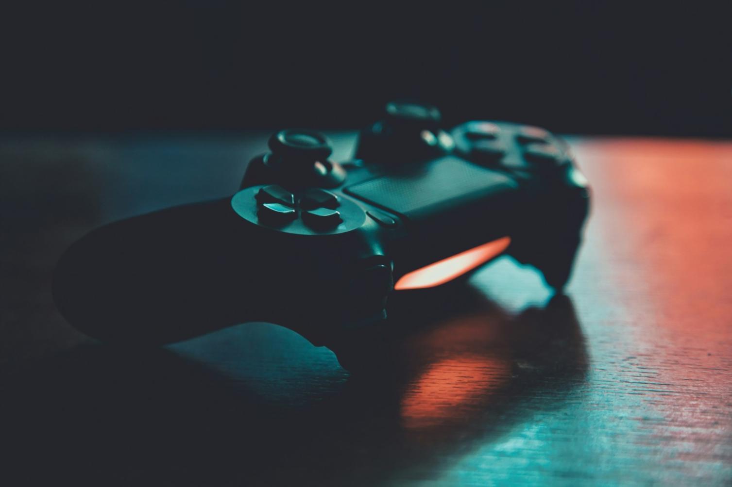 Esports players analyzing game patterns during training session